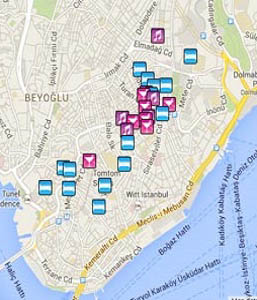 Istanbul Gay Mekanlar Haritası